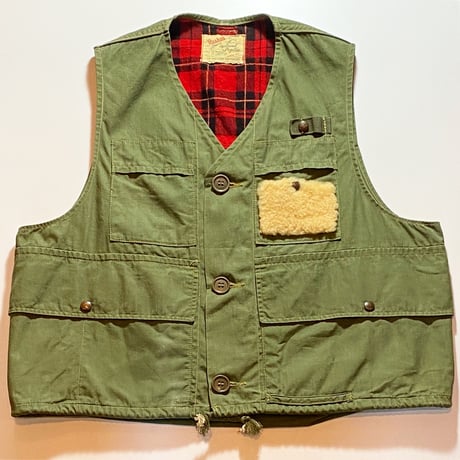 1960's Duxbak Poplin Fishing Vest