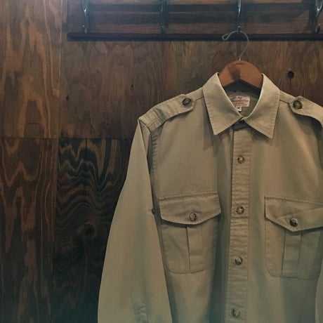 1960's ABERCROMBIE&FITCH Safari L/S Shirt