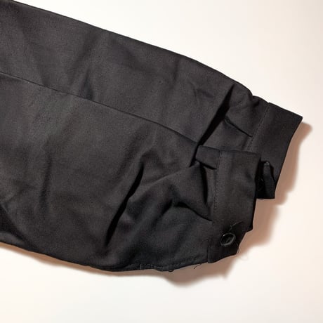 1950's Dubure&Deverchere Black Moleskin Jacket Deadstock