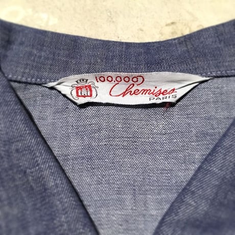 1960's Chemises Denim L/S Shirt