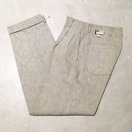 1950's HARRIS Cotton Trousers Deadstock