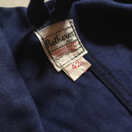 1950's ROTHEREX Work Jacket Deadstock