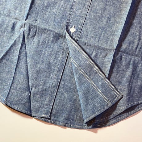 1960's OSHKOSH Chambray L/S Shirt Deadstock