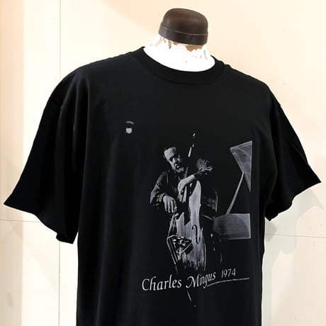 1990's〜 FRUIT OF THE LOOM Charles Mingus Printed Tee Deadstock