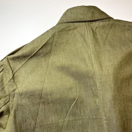 1950's British Army Green Denim Jacket Deadstock
