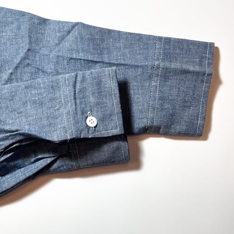 1970's DEE CEE Chambray L/S Shirt Deadstock