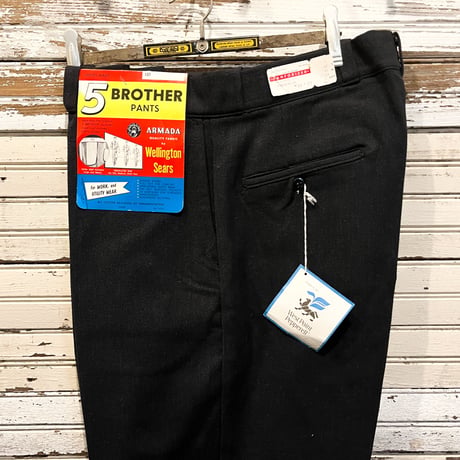 1950〜60's 5 BROTHER Whipcord Trousers Deadstock