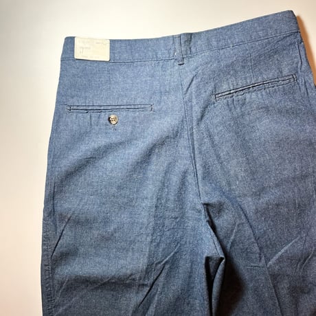 1980's Unknown Chambray Trousers Deadstock