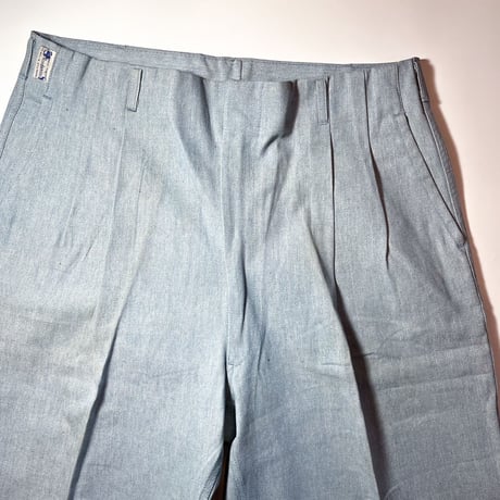 1950's SUPPLDRAPE DENIMS Cotton Trousers Deadstock