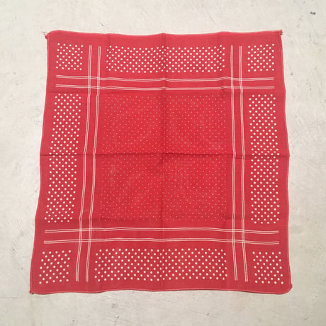 1940〜50's Unknown Dots Bandana