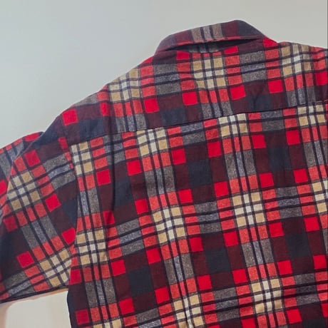 1960's〜 DONLIN Flannel L/S Shirt Deadstock