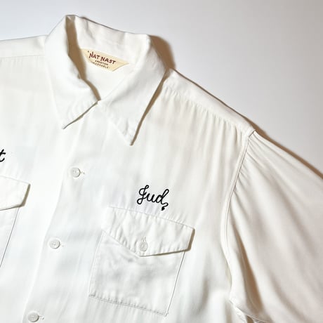 1950's NAT NAST Rayon Bowling L/S Shirt