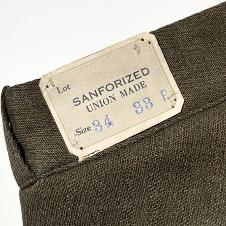 1940's Unknown Whipcord Trousers Deadstock