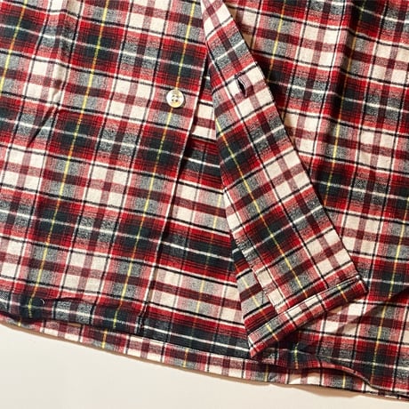 1960's KENTFIELD Flannel L/S Shirt Deadstock