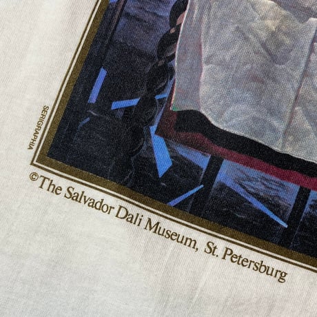 1990's JERZEES Salvador Dali Printed Tee Deadstock