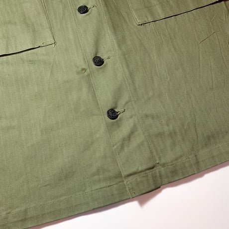 1940's US.ARMY M-43 Herringbone Jacket Deadstock