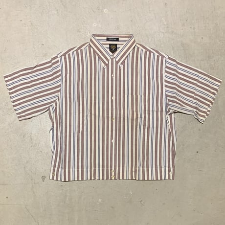 1960's SEARS Seersucker S/S Shirt Deadstock
