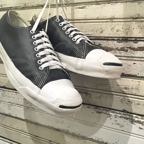 1990's CONVERSE JACK PURCELL Black Leather Low