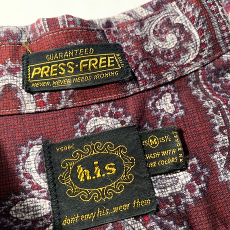 1960's h.i.s L/S Shirt