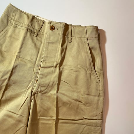 1950's US.ARMY Chino Trousers Deadstock