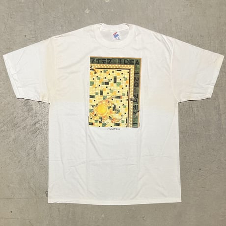 1990's JERZEES CHARLES WHITE Ⅲ Printed Tee Deadstock