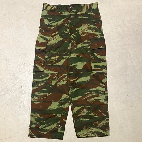 1970's French Army Lizard Camo Trousers Deadstock