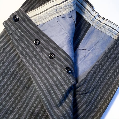 1950's French Unknown Cotton Trousers Deadstock