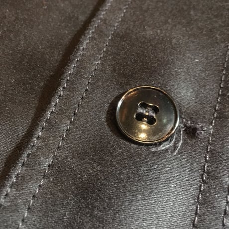 1950's Le Favori Black Moleskin Jacket Deadstock