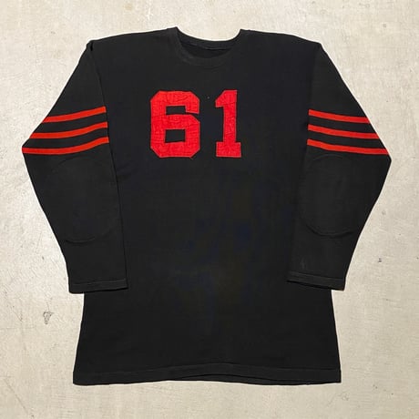 1950〜60's Unknown Football L/S Tee