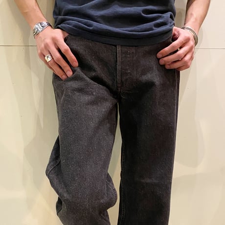 1980〜90's Levi's 501 Black Denim Pants