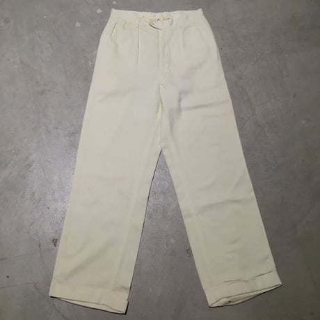 1930〜40's BIB B CLOTH  Pique Trousers