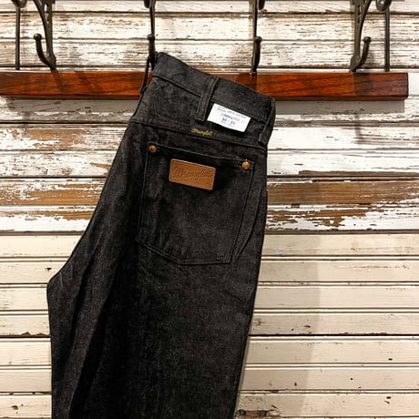 1980's Wrangler 13MBKG Black Denim Pants