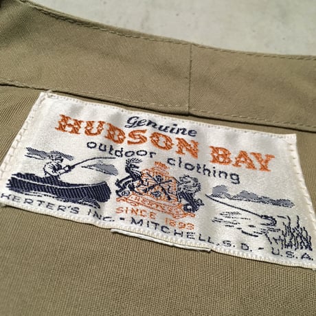 1960's〜 HUDSONS BAY Fishing Vest