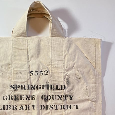 1960's〜 Unknown Canvas Bag