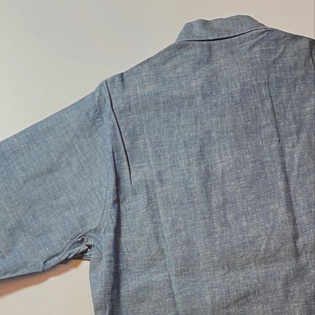 1970's US.NAVY Chambray L/S Shirt Deadstock