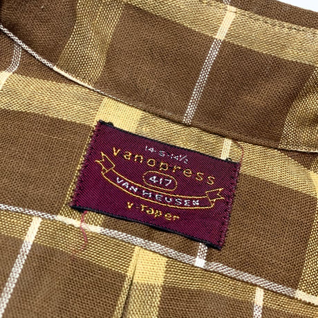 1960's〜 VAN HEUSEN L/S Shirt
