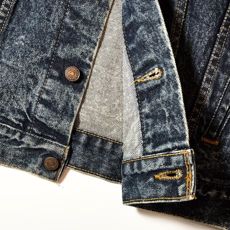 1980's Levi's 70507 Acid Washed Denim Jacket