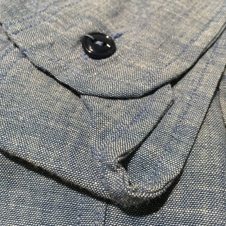 1950〜60's COMPASS Chambray L/S Shirt Deadstock