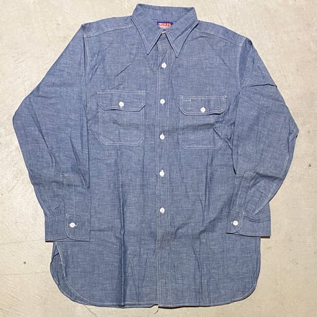 1950's WTG Chambray L/S Shirt Deadstock