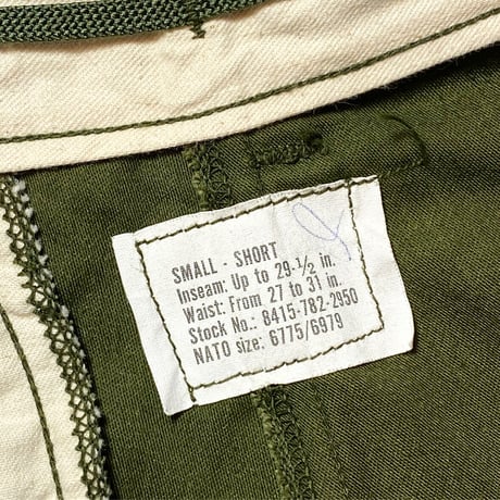 1970's US.ARMY M-65 Field Trousers Deadstock