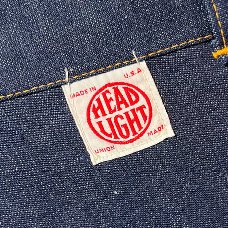 1950's HEAD LIGHT Denim Trousers Deadstock
