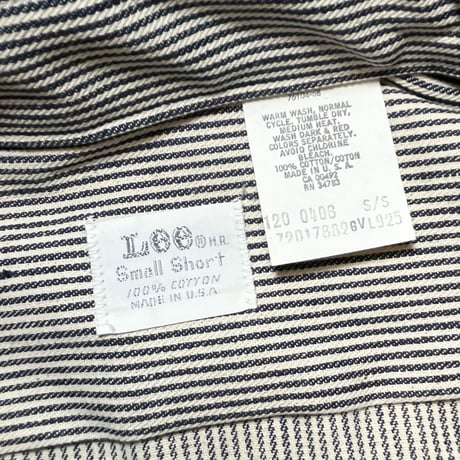 1970's Lee Hickory L/S Shirt Deadstock