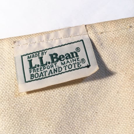 1980〜90's L.L.Bean Bote&Tote Canvas Bag