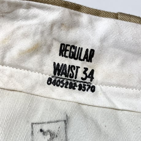 1950's US.ARMY Chino Short Pants