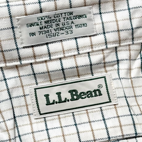 1980's〜 L.L.Bean L/S Shirt Deadstock