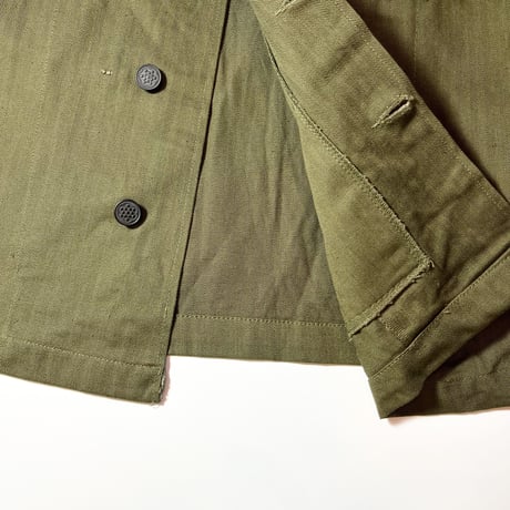 1940's US.ARMY M-43 Herringbone Jacket Deadstock