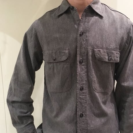 1950's BIG MAC Black Chambray L/S Shirt