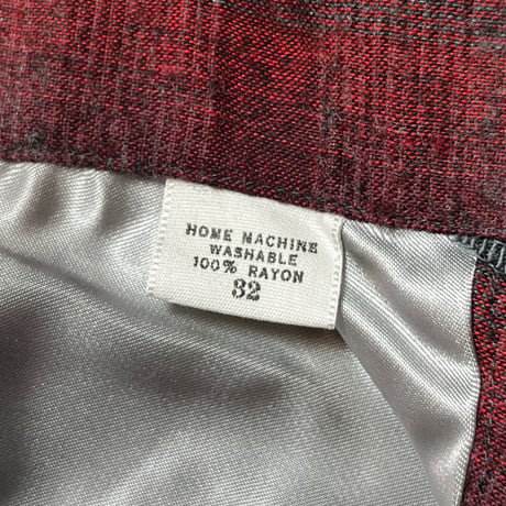 1960's ARROW Rayon L/S Shirt Deadstock