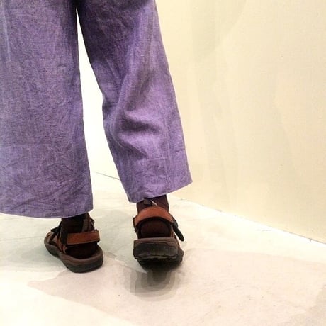 1950's French Navy Linen Trousers