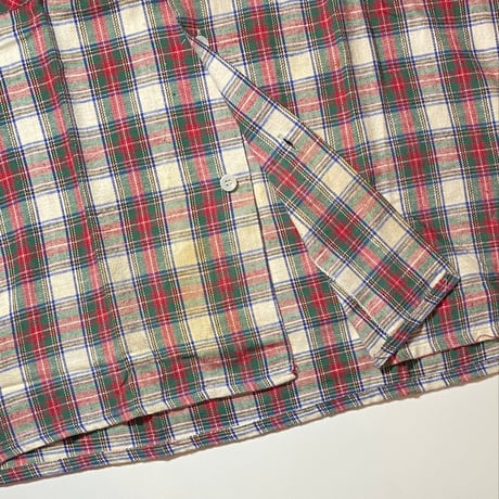 1950's〜 Macy Associates Flannel L/S Shirt Deadstock